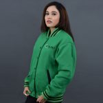Green varsity jackets