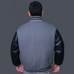Men's Leather Varsity Jacket