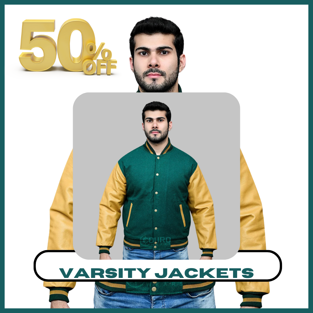 Varsity Jackets Wool Genuine Leather